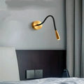 NovaLume LED Wall Lamp, Aluminum 10cm Square Fixture For Bedroom And Living Room