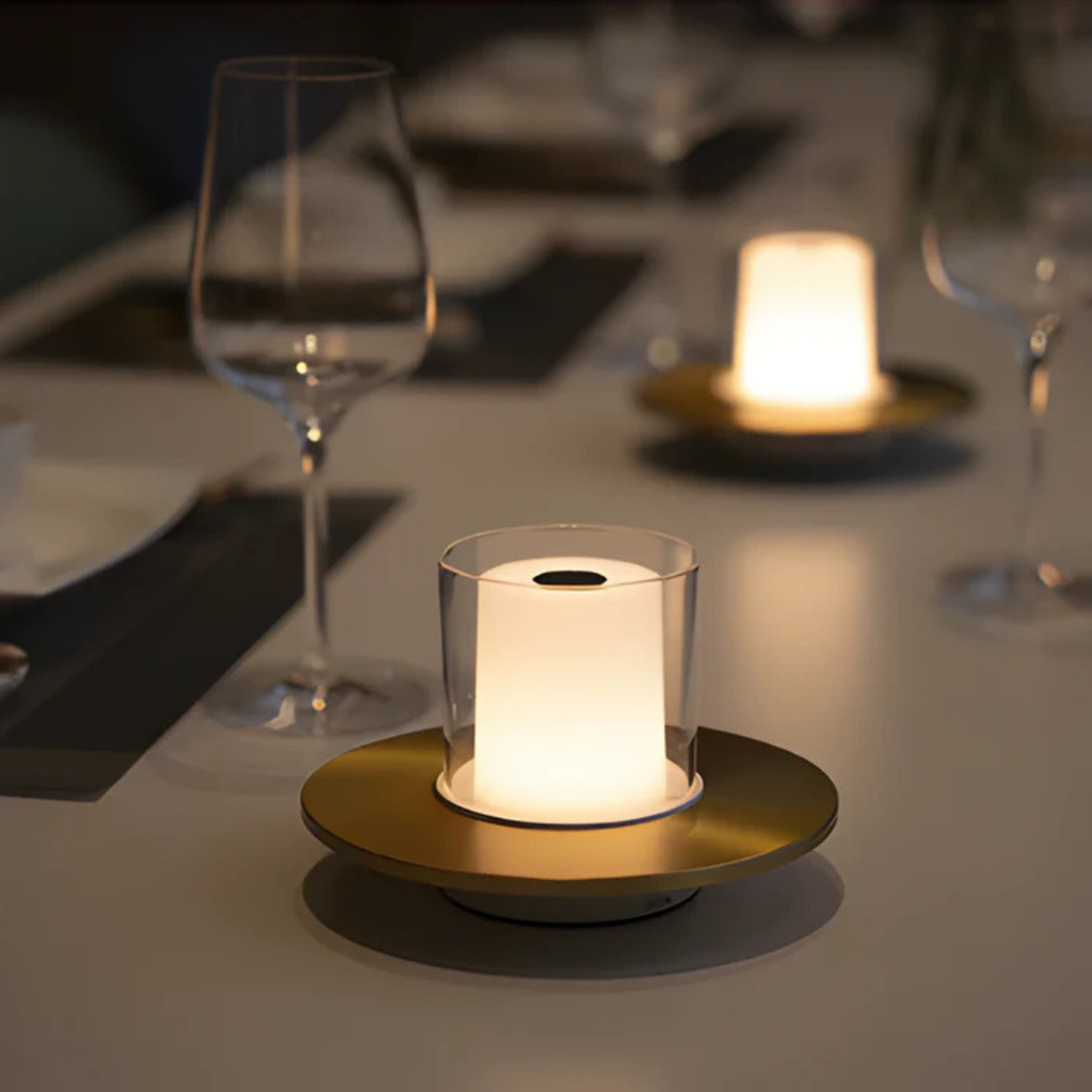 Auralis Cordless Table Lamp With Dimmable LED Light And Rechargeable