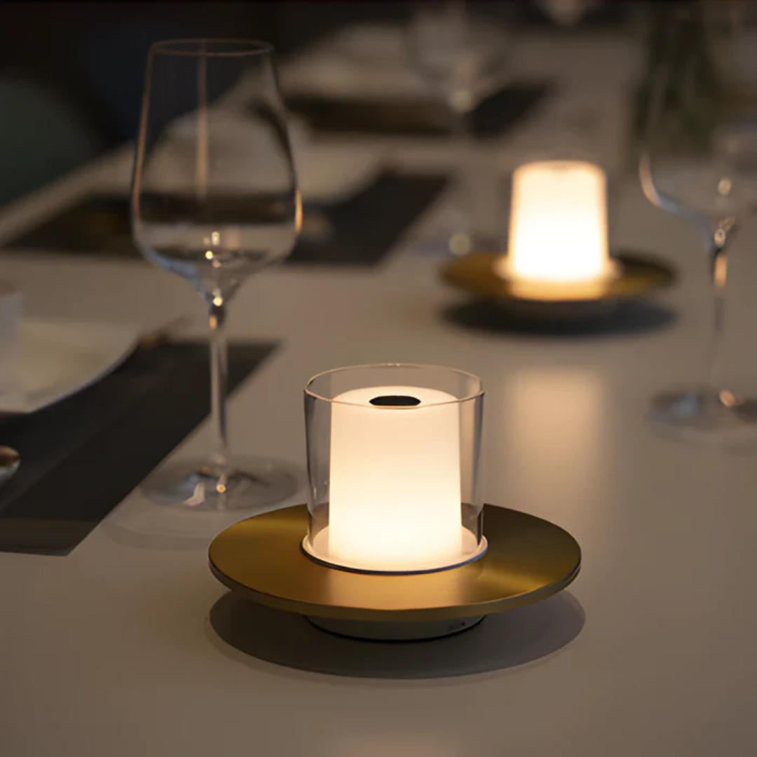 Auralis Cordless Table Lamp With Dimmable LED Light And Rechargeable