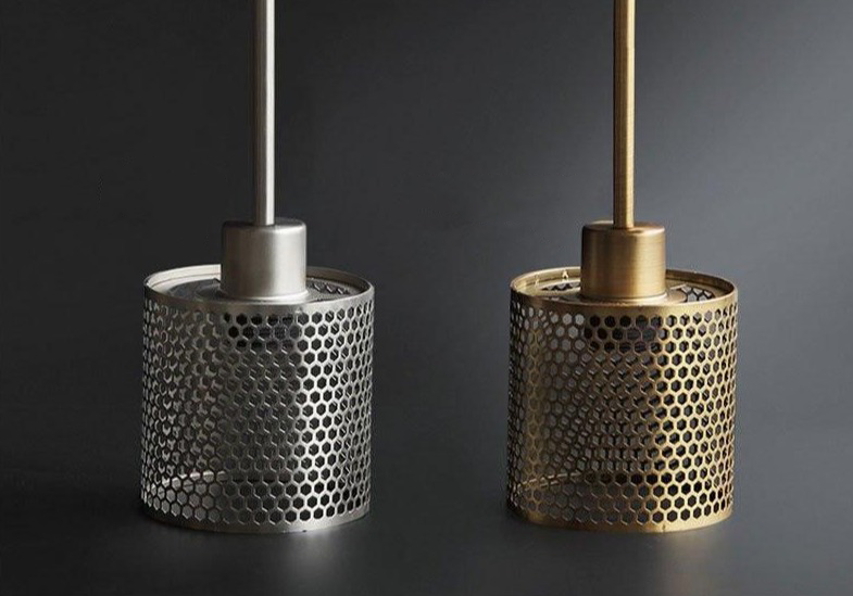 Honeycomb Radiance-kulevegglampe - gyllent glødende vegglampe
