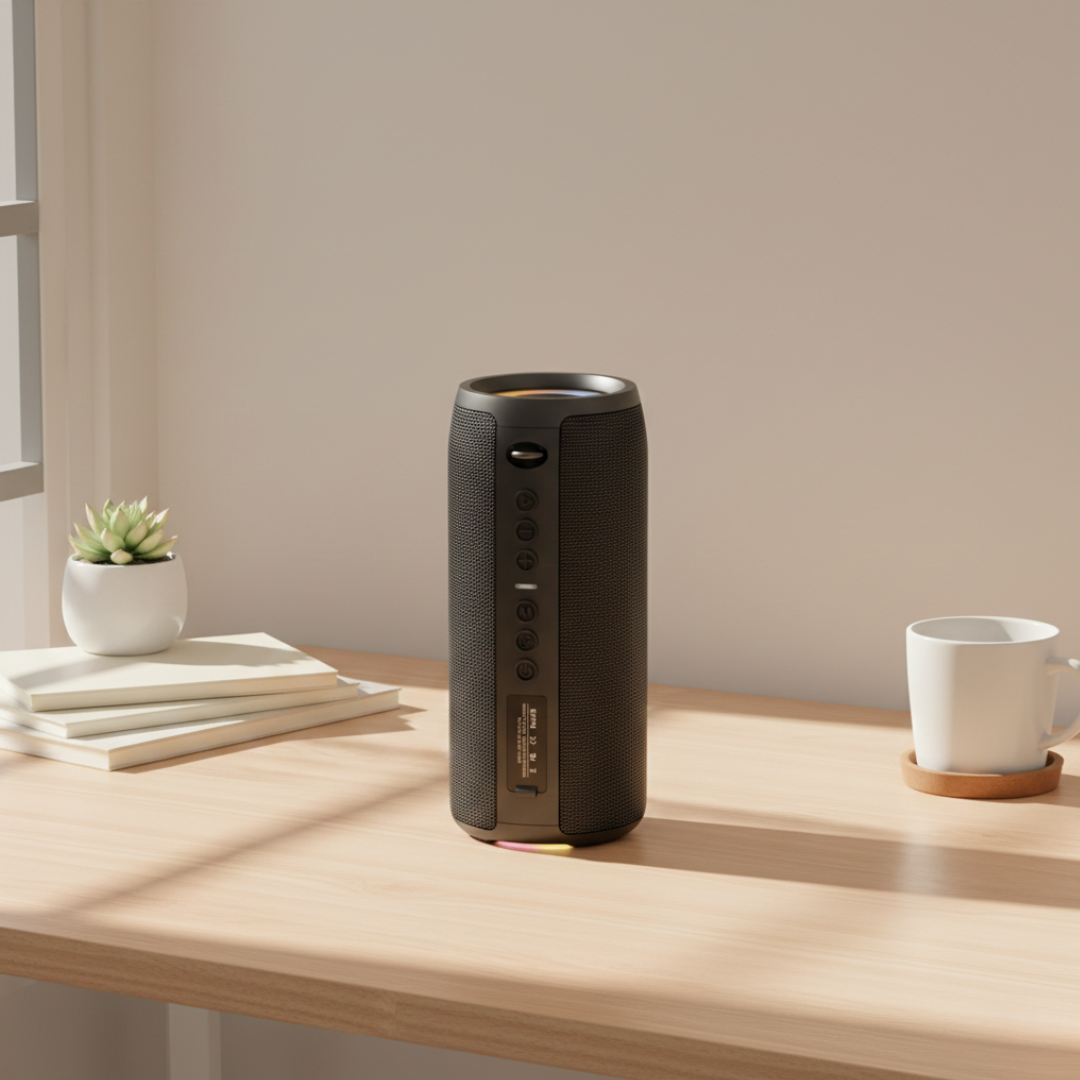 Altavoz Bluetooth portátil mini — Potencia nítida de 40W, graves estéreo 3D profundos
