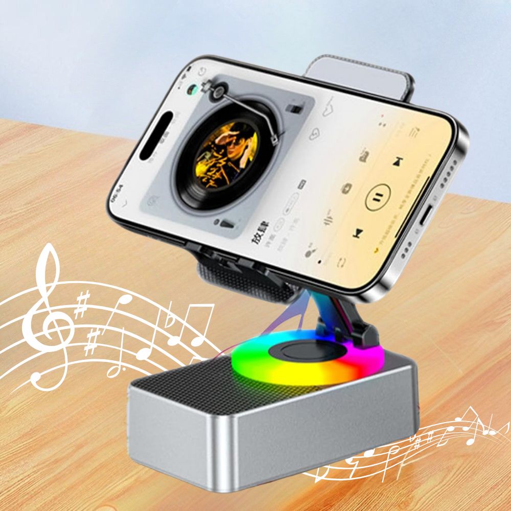 4-in-1 Phone Stand with Bluetooth Speaker | Filindra