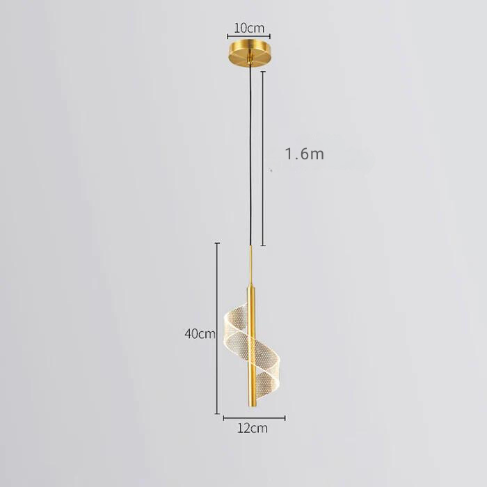 Aeris Lumina Pendant Light With LED For Dining Rooms And Living Spaces