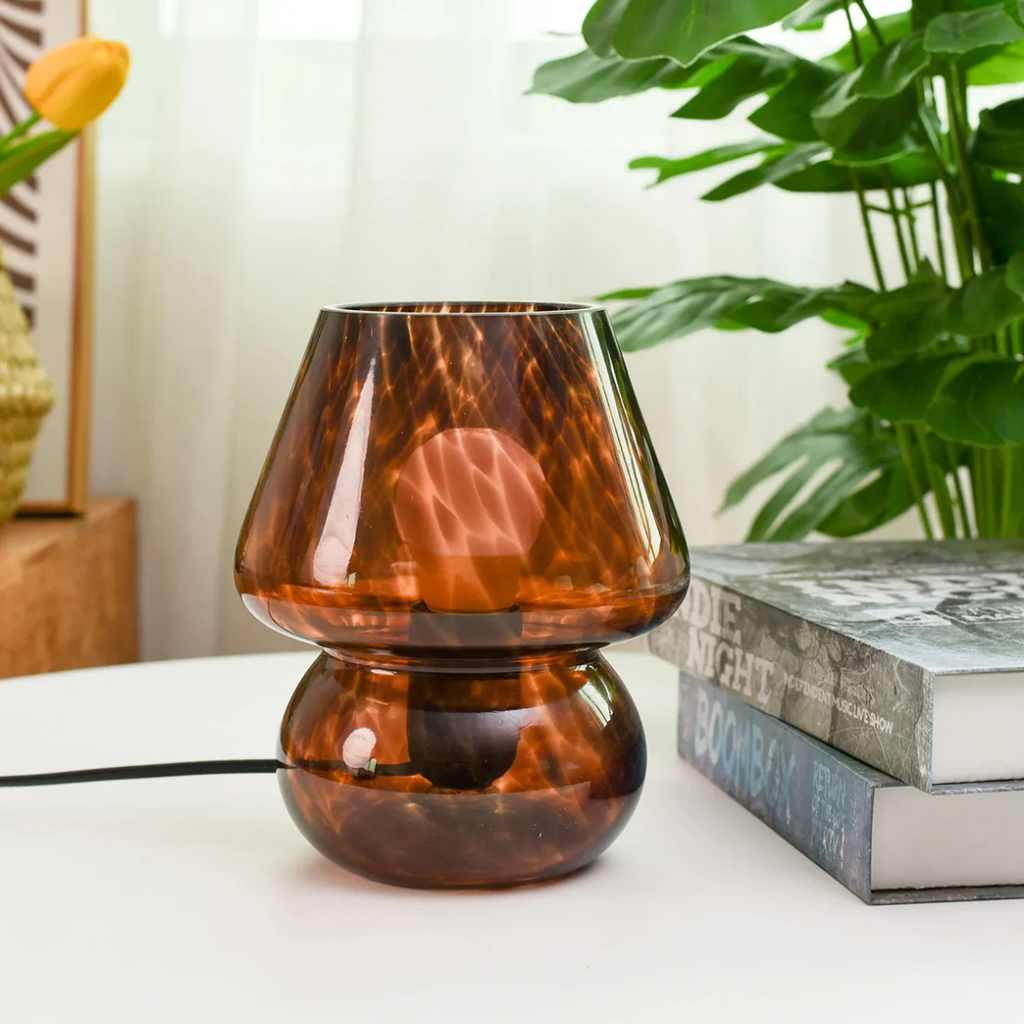 Norlune Nightstand Light With Colorful Mushroom Theme In Kids Room