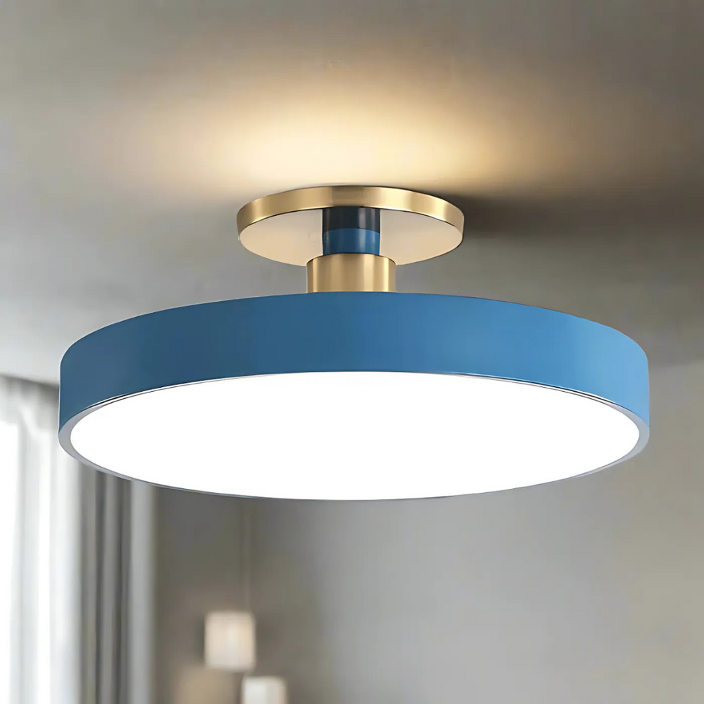 Lorien Nordic Warm Glow Ceiling Light Energy Efficient Illumination