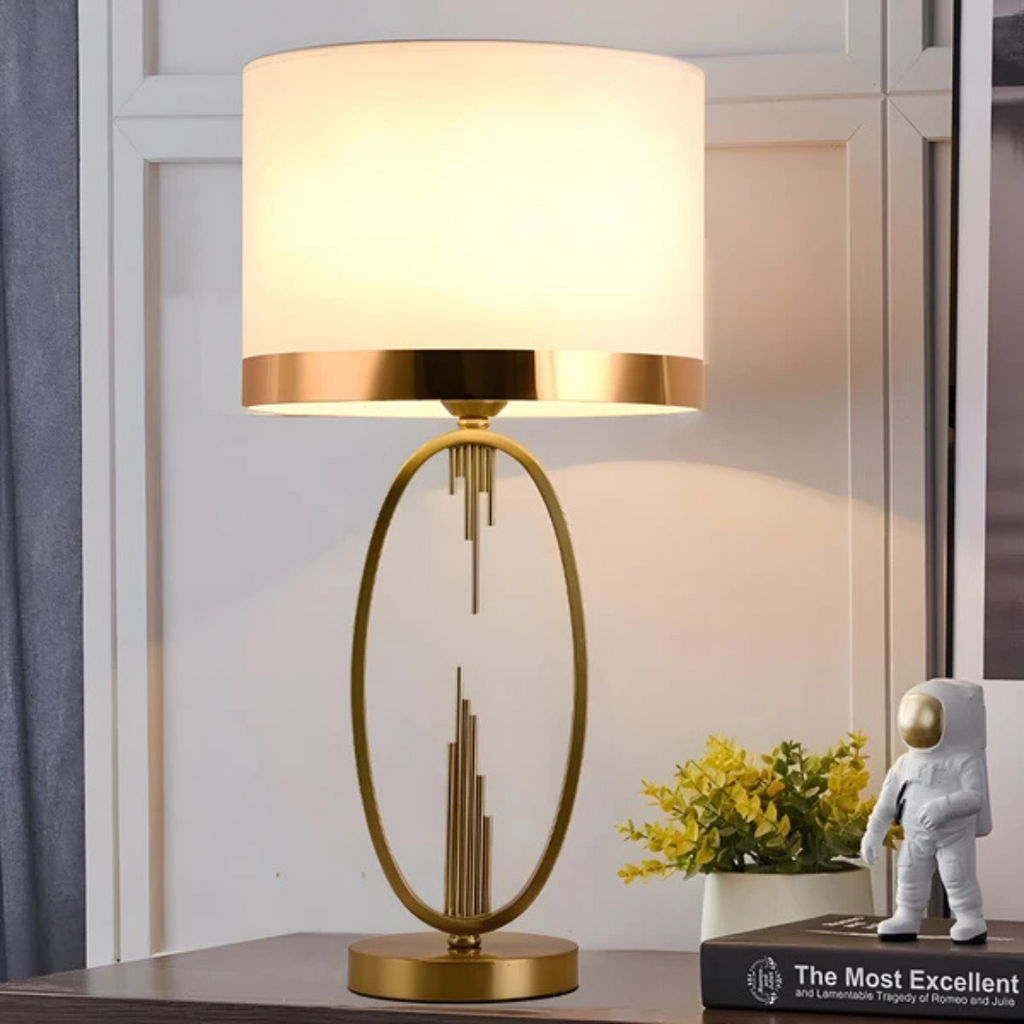 AstraLum Contemporary Table Lamp With Cozy Warm Ambient Lighting