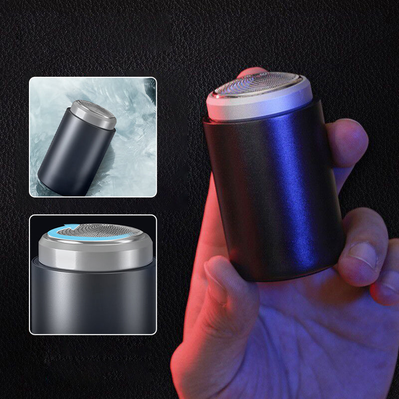 Logan elektrisk minirakapparat — USB-laddningsbar, redo för resan