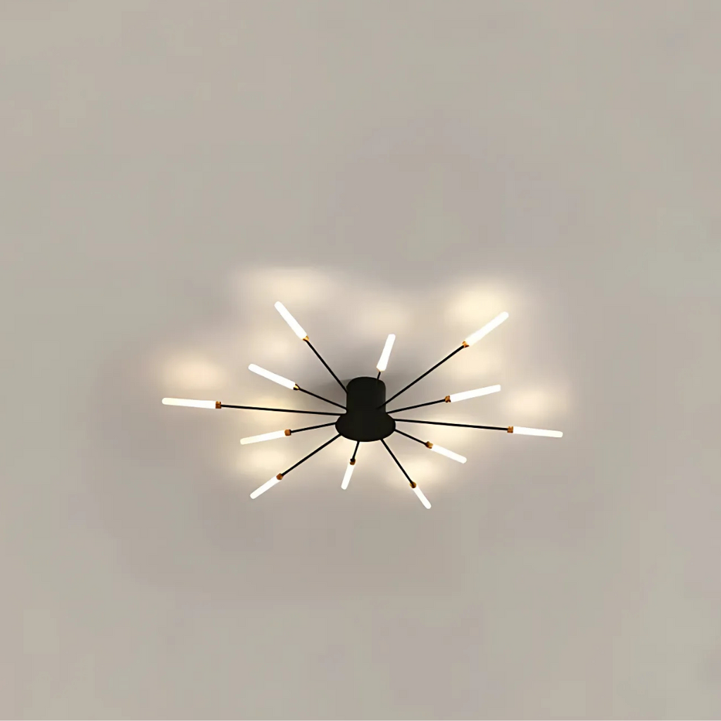 OrionSpiral Sleek Ceiling Light With Luxury LED For Living Room