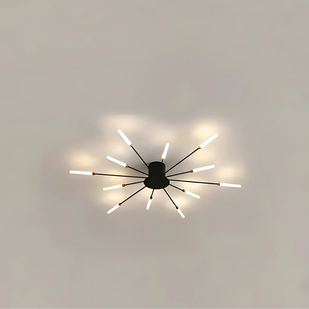 OrionSpiral Sleek Ceiling Light With Luxury LED For Living Room