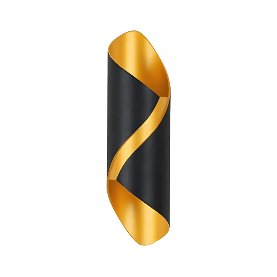 NexaLume Exterior Wall Light With Wave Pattern For Outdoor Spaces
