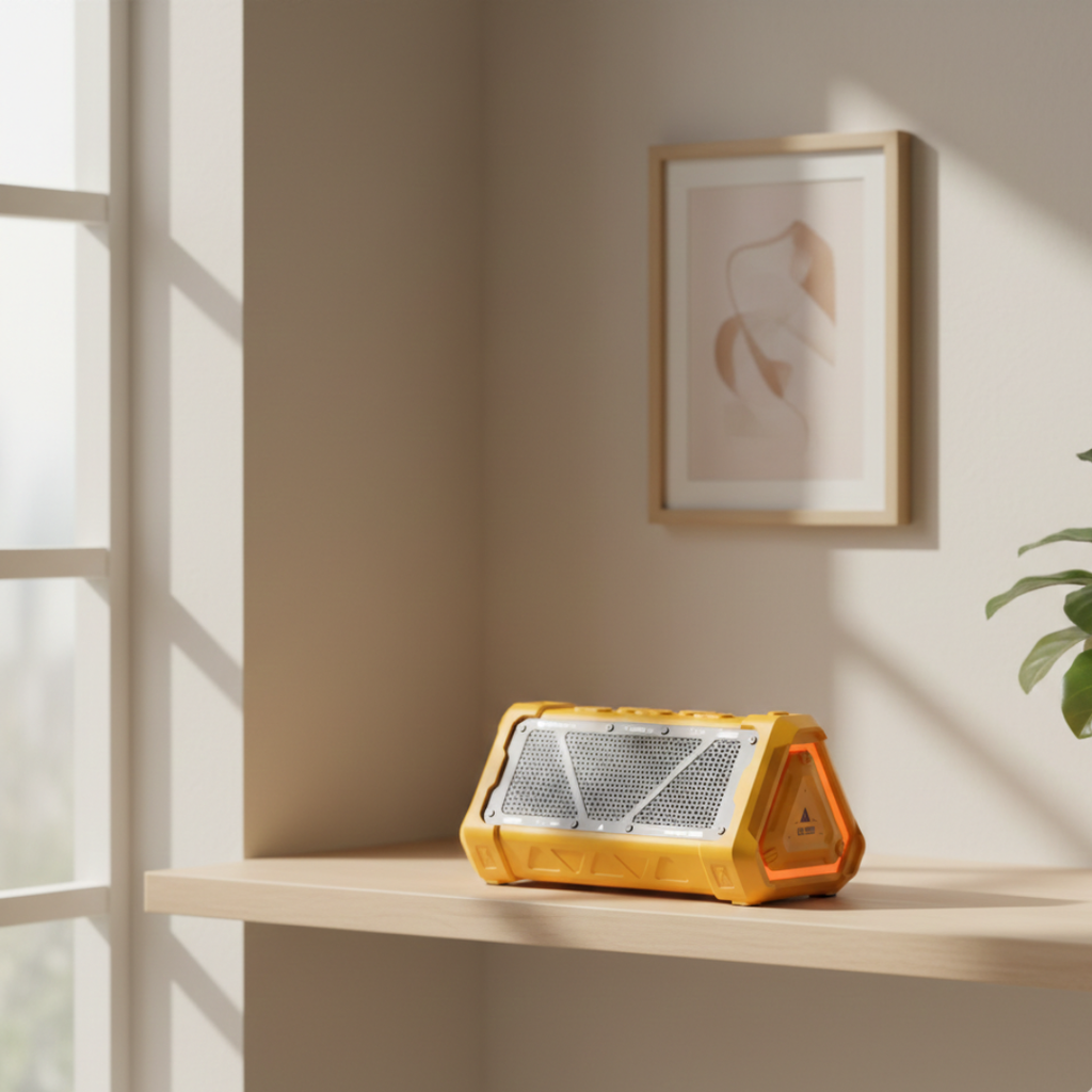 MLOVE P3 Outdoor-RGB-Bluetooth-Lautsprecher - Kompaktes Design, leistungsstarker, verzerrungsfreier Klang