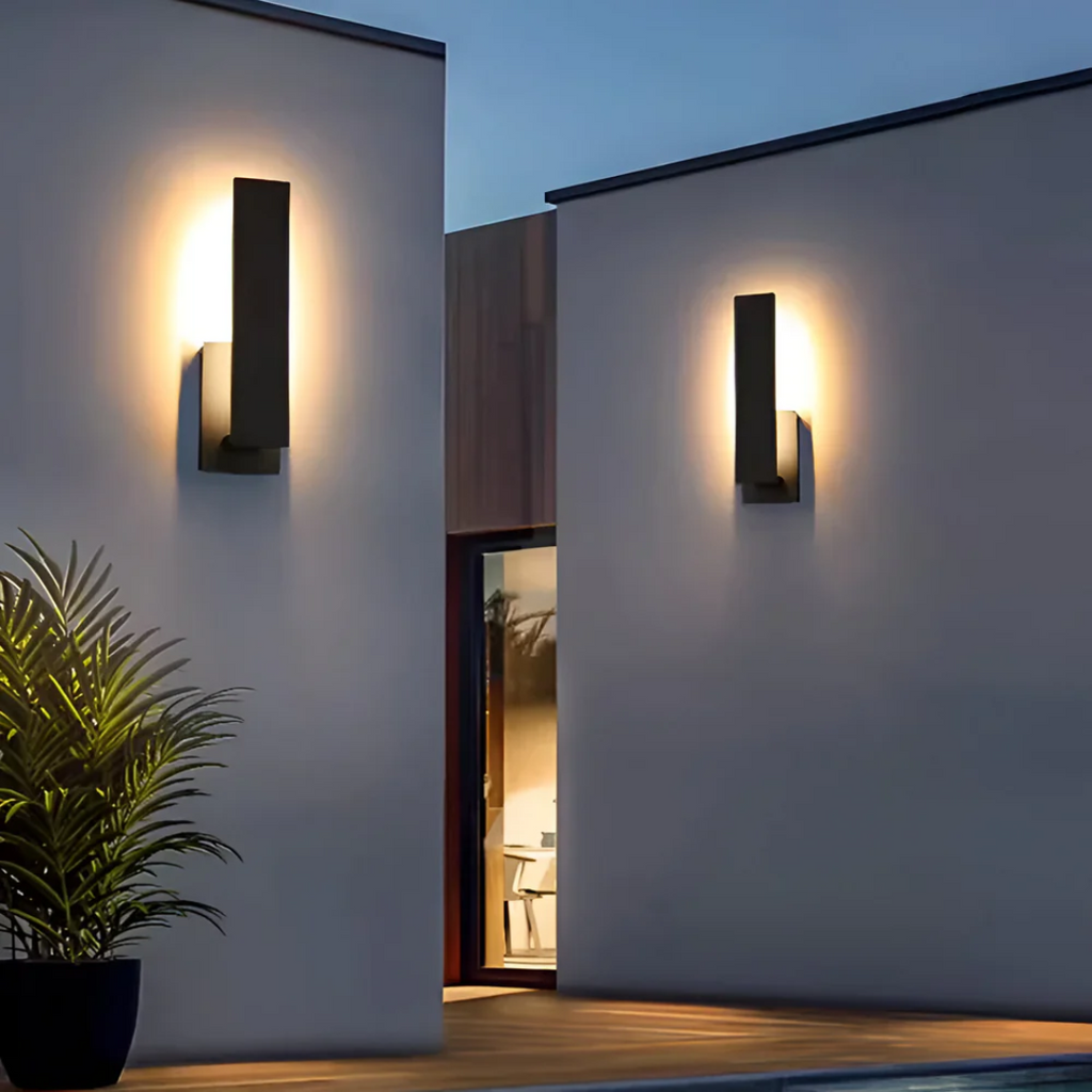 AstraLume Minimalist Exterior Wall Light With LED Glow That Feels Warm