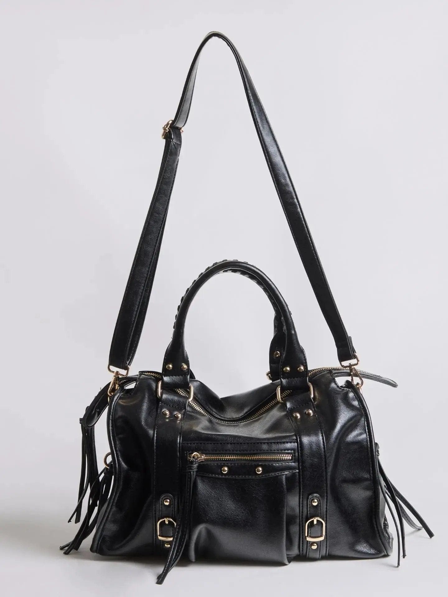 Structured Handbag, Firm Top Handle, Rigid Frame, Clean Geometric Shape