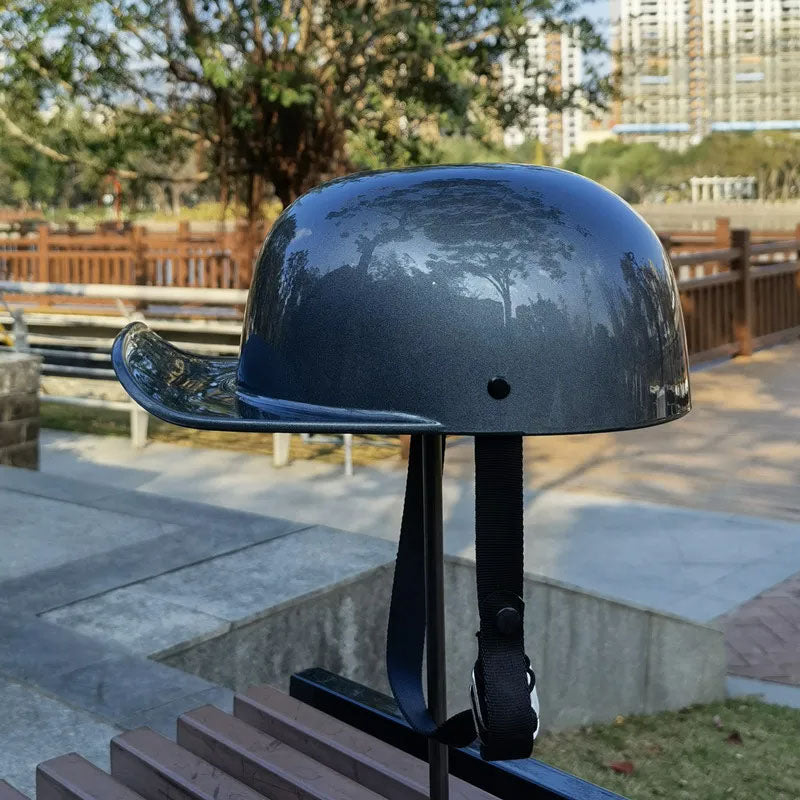 Motorradhelm im Baseballkappen-Stil - DOT-geprüfte Schutzausrüstung für Fahrer