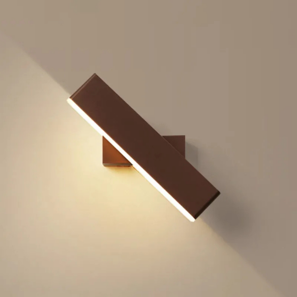Aurelo LED Wall Light With 360 Degree Swivel Head For Living Rooms