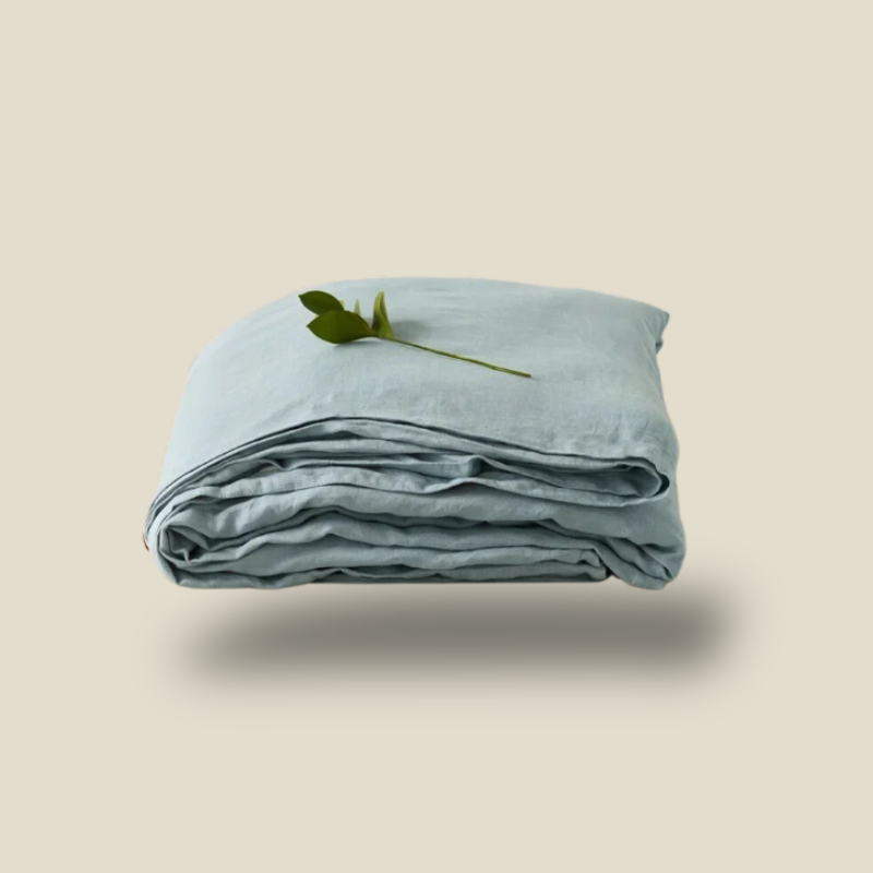 Aurea Linen Bed Sheet With Breathable Temperature Regulating Comfort