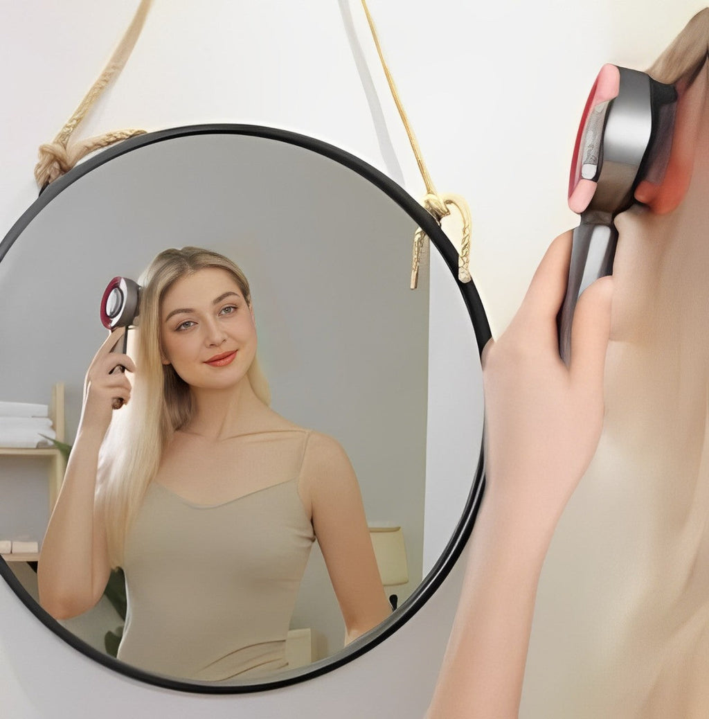 Kabellose Kopfhautmassagebürste — Mikrovibrationen für das Haarwachstum