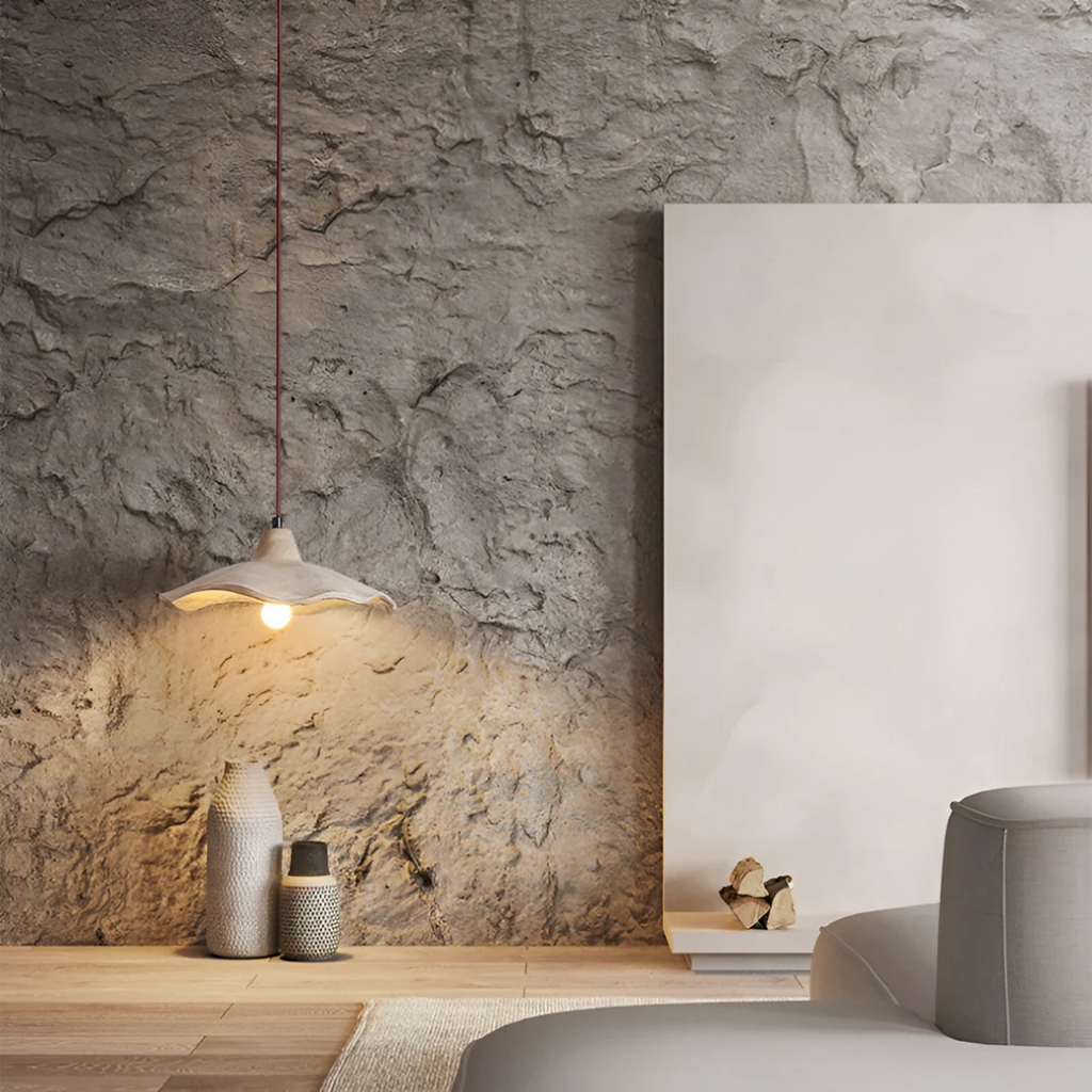 Nolara Wabi-Sabi Concrete Pendant Light For Dining Table