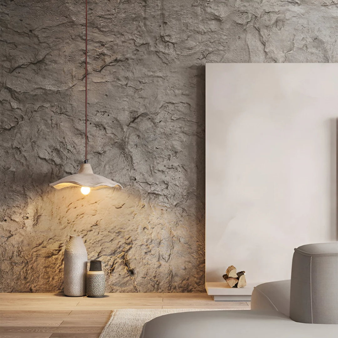 Nolara Wabi-Sabi Concrete Pendant Light For Dining Table