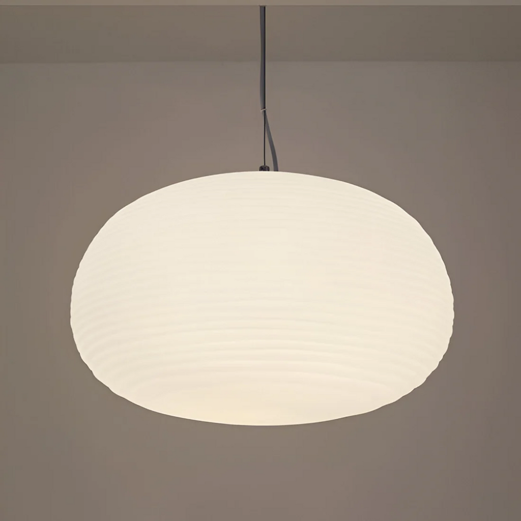 Asteri Opal Nordic Glas Pendelleuchte für Esszimmer-Ambiente
