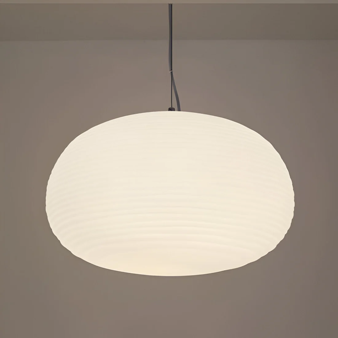 Asteri Opal Nordic Glas Pendelleuchte für Esszimmer-Ambiente