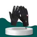 Gants tactiles thermiques imperméables — Design flexible pour temps froid