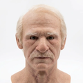 Creepy Old Man Mask – Realistic Latex Halloween Mask for Adults