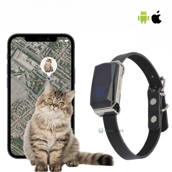 Adjustable Waterproof GPS Pet Locator — Broad Range Tracking
