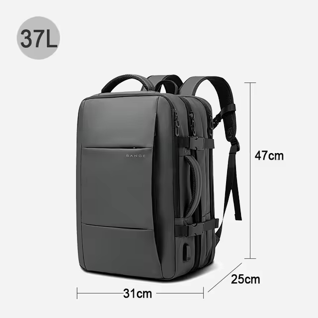 Expandable Waterproof Travel Backpack — Durable Travel Bag