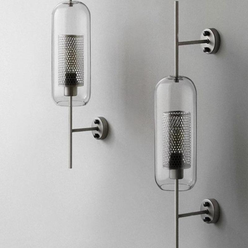 Honeycomb Radiance-kulevegglampe - gyllent glødende vegglampe