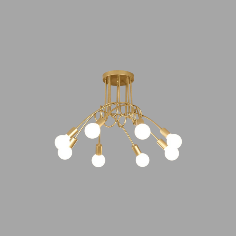 Aureon Retro LED Ceiling Light With Timeless Antique Glow