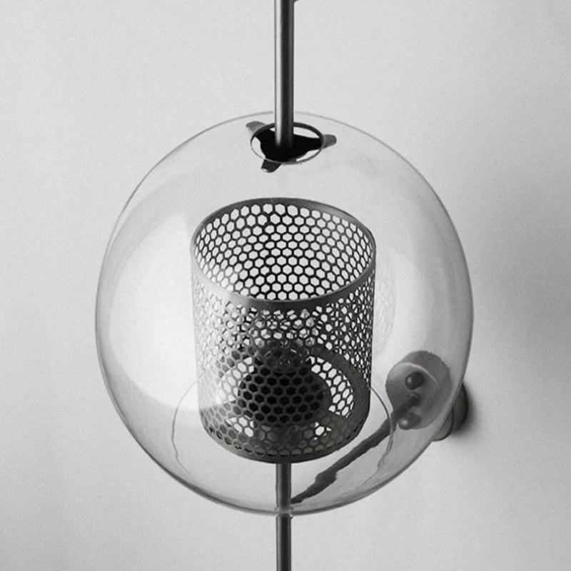 Honeycomb Radiance-kulevegglampe - gyllent glødende vegglampe
