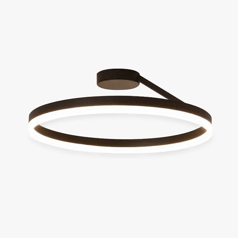 ArishaGlow Elegante LED-Deckenleuchte - Design aus Gold und Metall