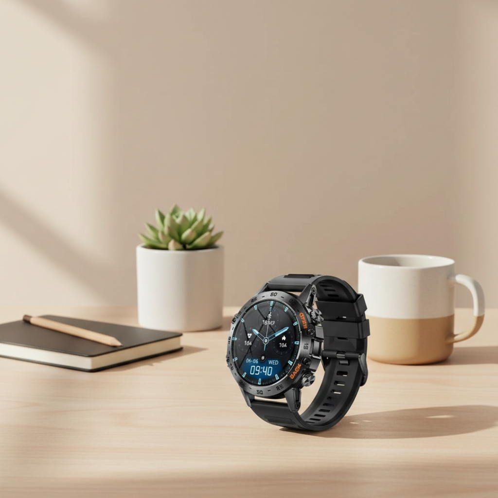 Vízálló, strapabíró okosóra — Bluetooth-hívás, 1.39 hüvelykes érintőképernyő
