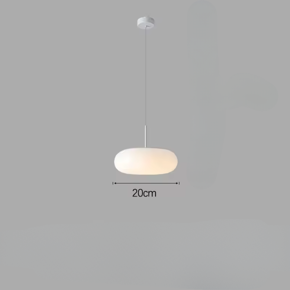 Liora Cream Compact Pendant Chandelier With Cozy LED Glow