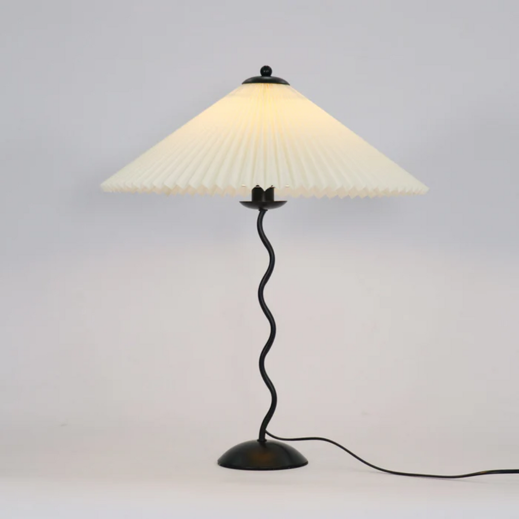 AureaArc Table Lamp With Cozy Warm Lighting And Curved Form