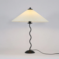 AureaArc Table Lamp With Cozy Warm Lighting And Curved Form