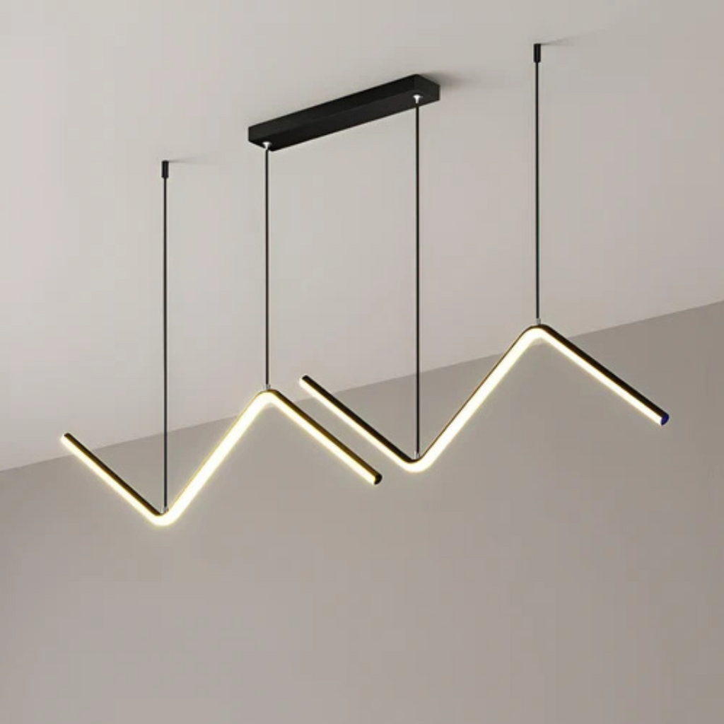 Lunara LED Pendelleuchte mit dreieckigem Design für moderne Innenräume