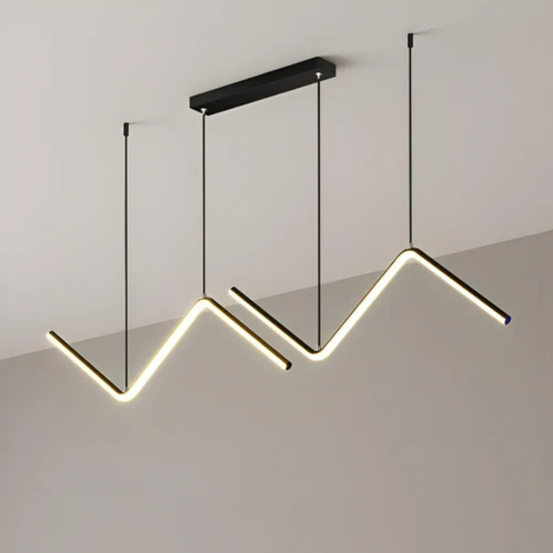 Lunara LED Pendelleuchte mit dreieckigem Design für moderne Innenräume