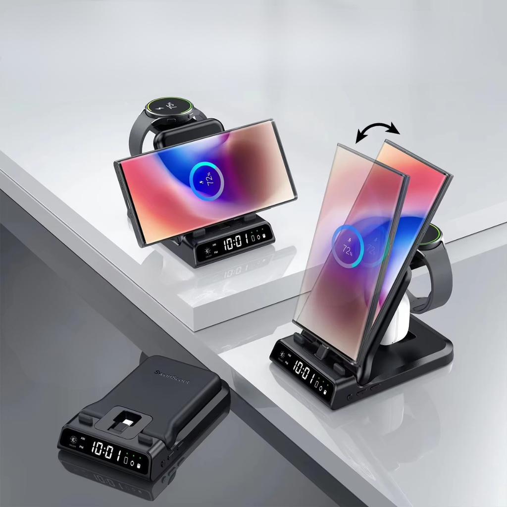 محور شحن متعدد الأجهزة USB-C من SwanScout 701S
