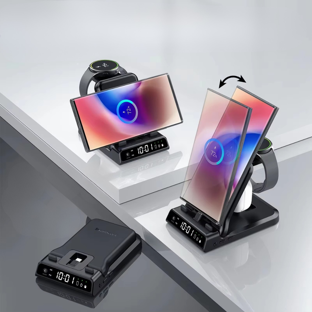 محور شحن متعدد الأجهزة USB-C من SwanScout 701S