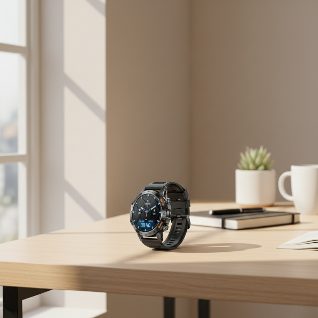 Vízálló, strapabíró okosóra — Bluetooth-hívás, 1.39 hüvelykes érintőképernyő