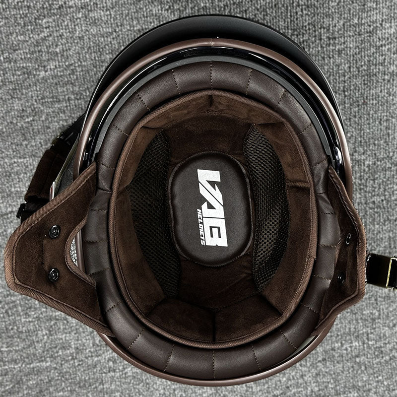 Streetwise-Chopper-Halbhelm - Mikro-Metallratschen-Schnellverschluss