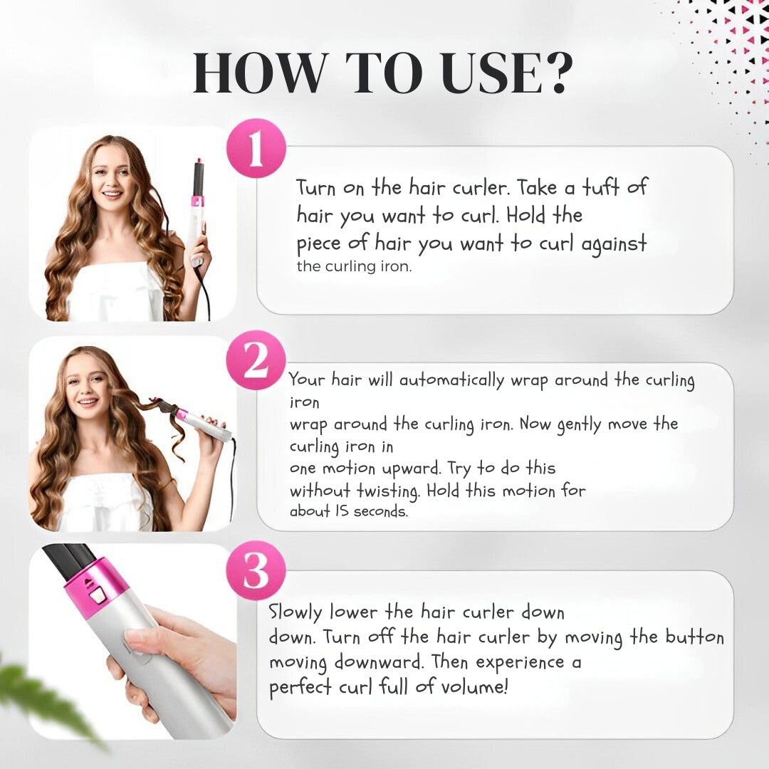 inAirWrap Pro 5in1 Multifunktionales Haarstylinggerät