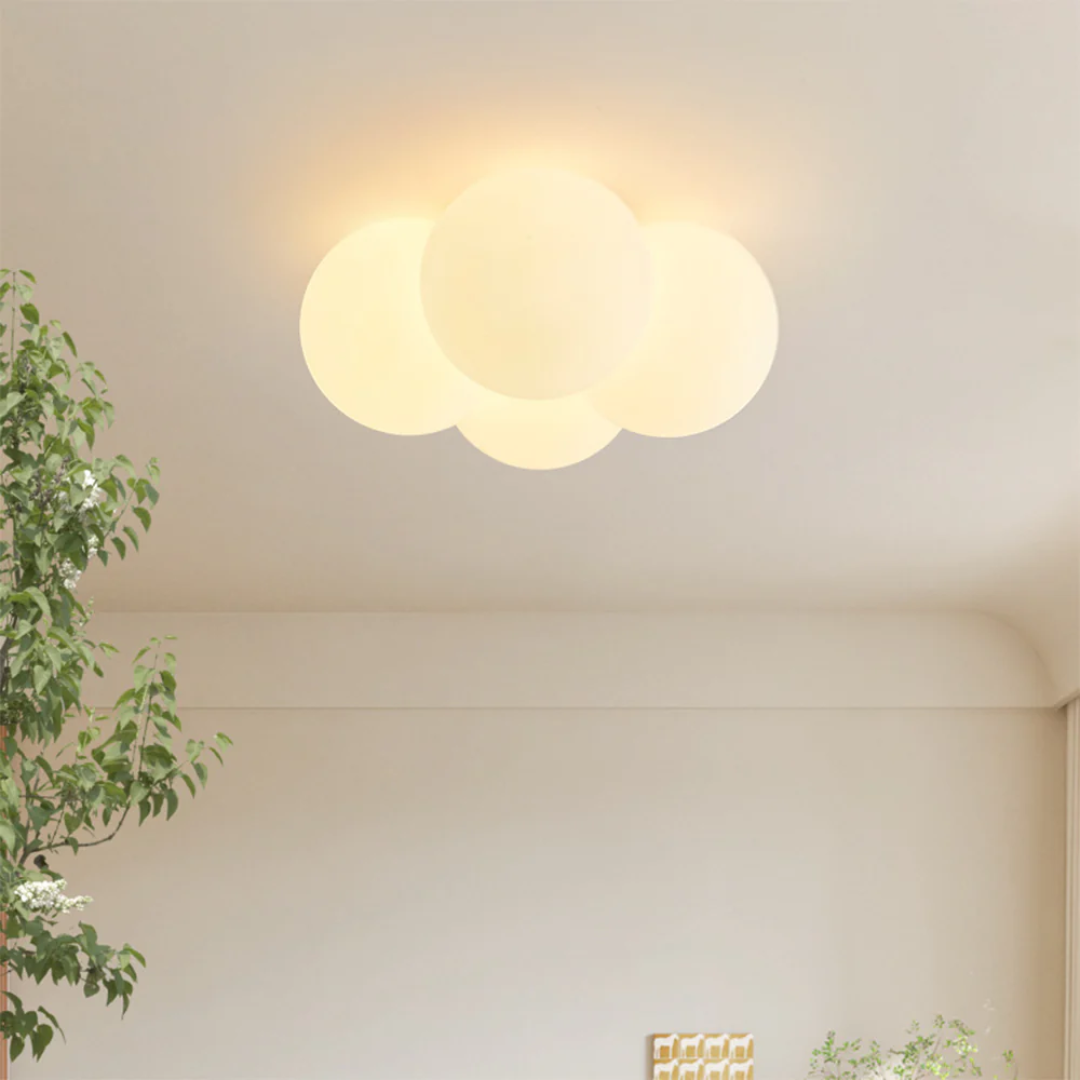 CirrusCloud LED Ceiling Fixture For Nordic Homes And Living Rooms