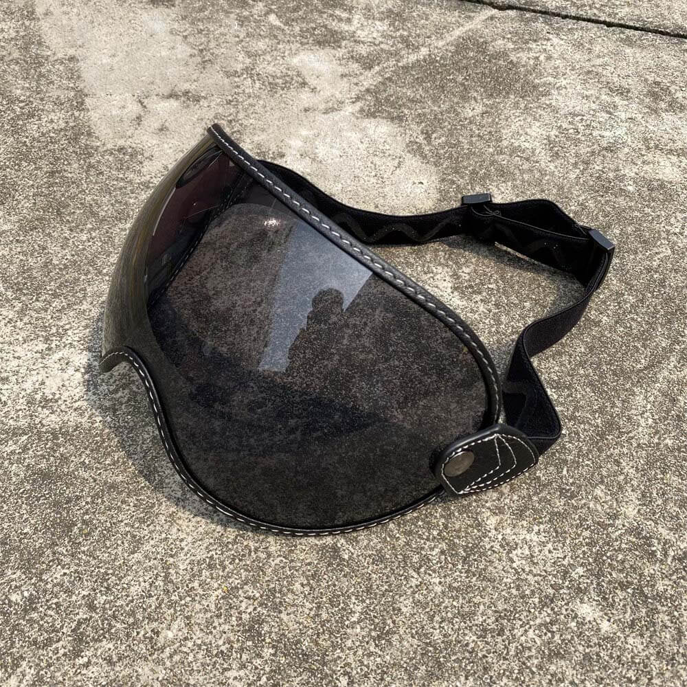 Universal Helmet Visor — HD Anti-UV Bubble Lens, Clear Vision