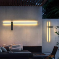 Vellaro kabellose Wandleuchte für den Außenbereich mit 300 Lumen und warmem Licht