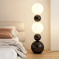 Orenda Gourd-Form Floor Lamp Crafted From Natural Materials And LED Technology