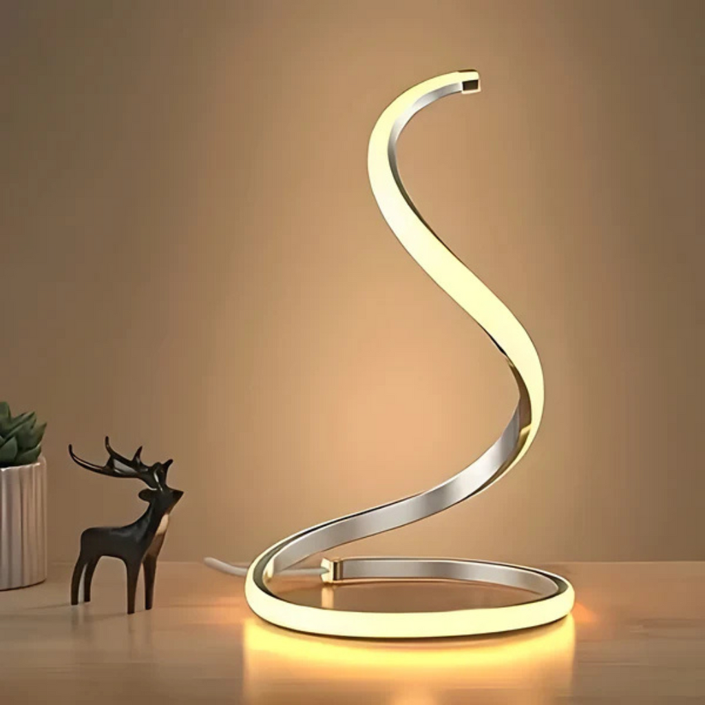 ElaraWave Ambient LED Table Lamp For Cozy Living Room Ambiance