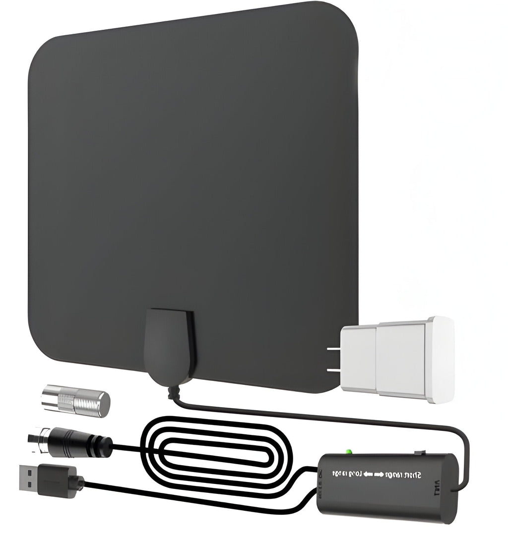 300 Miles Indoor Digital Amplified HDTV Antenna W/ Signal Booster | Filindra